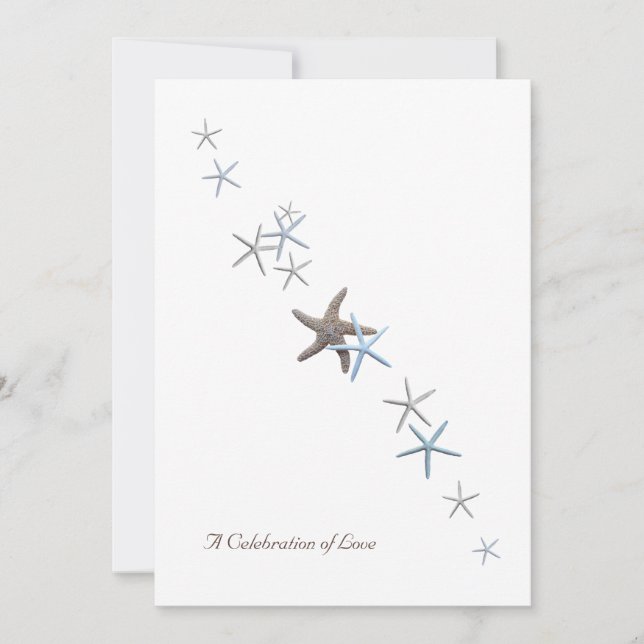 Celebración del amor, invitaciones a la boda de St (Anverso)