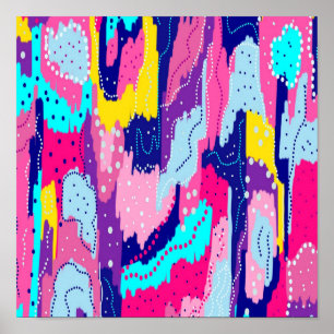 Celebración del Arte Abstracto de Color