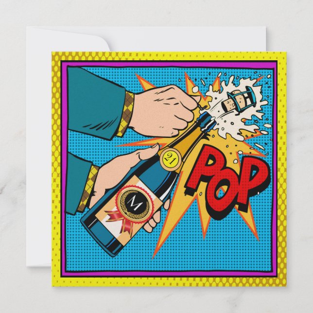 Celebración del arte pop por invitación del año (Anverso)