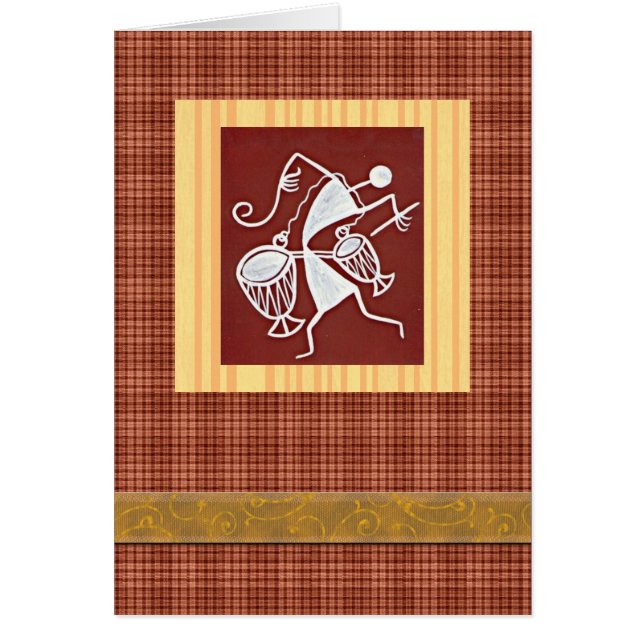 Celebración del arte popular de Warli (Frente)