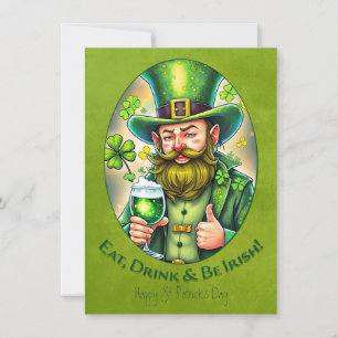 Celebración del Día de San Patricio - una tostada