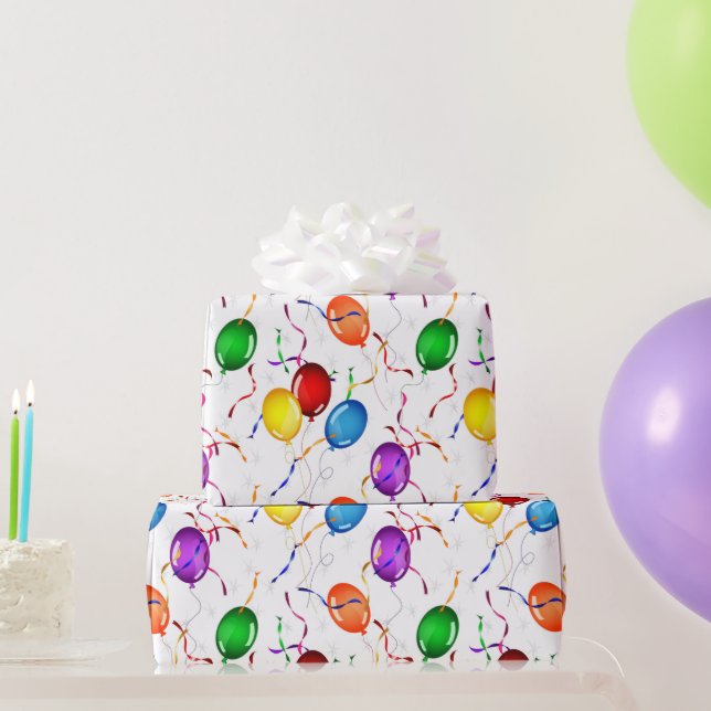 Celebración del papel de ajuste de globos (Regalos de fiesta)