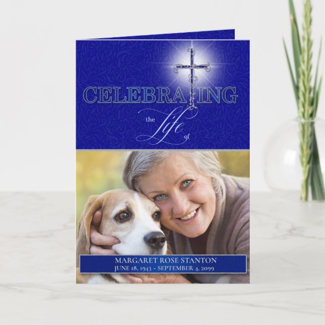 Celebración del programa de la Cruz Cristiana Azul (Anverso)