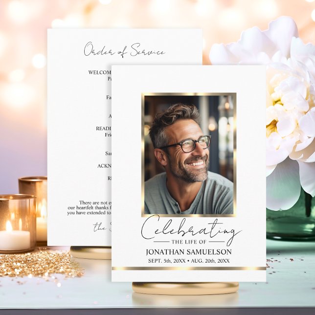 Celebración del Programa de Orden de Servicio de O (Celebrating the life Gold Order of Service Program)