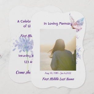 Celebración del servicio de vida invitación a mari