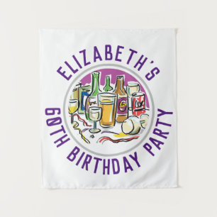 Celebración del Tapiz de Cumpleaños 60 Años