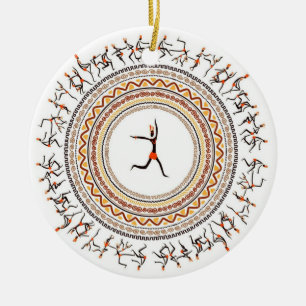 Celebración/diseño africano del adorno de la danza