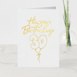 Celebración Feliz Cumpleaños 30