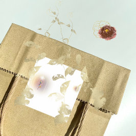 celebración mágica pegatina cuadrado de cumpleaños