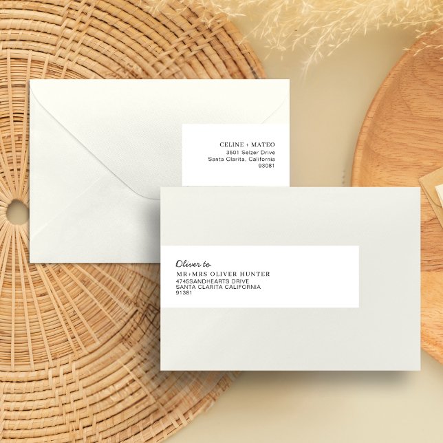 Celebración minimalista del Boda Black Script (Subido por el creador)