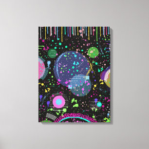 Celebraciones Celestiales: Arte Abstracto Maximali