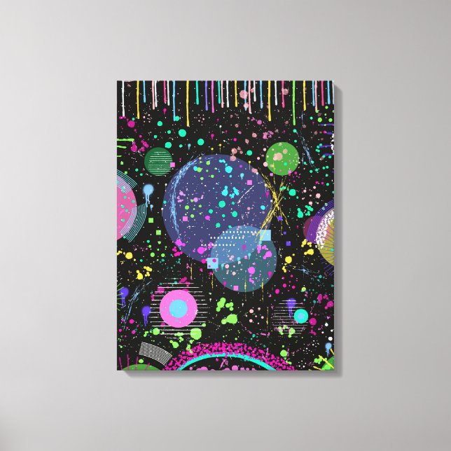 Celebraciones Celestiales: Arte Abstracto Maximali (Anverso)