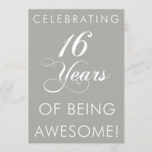 Celebrando 16 Años De Ser Una Invitación Increíble