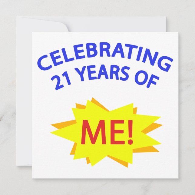 ¡Celebrando 21 Años De Mí! (Anverso)