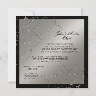 Celebrando 25 años, Invitación de Aniversario 25°