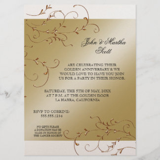 Celebrando 50 años, Invitación al 50º Aniversario