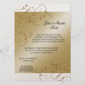Celebrando 50 años, Invitación al 50º Aniversario