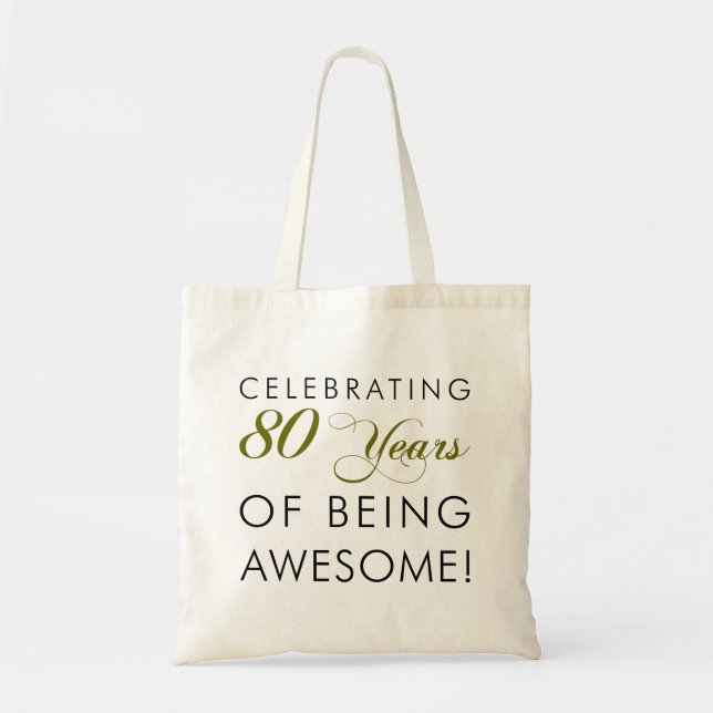 Celebrando 80 años de ser la bolsa de asas (Frente)