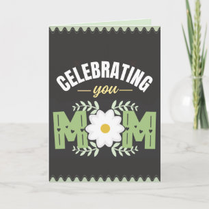 Celebrando a Mamá, Tarjeta del Día de la Madre