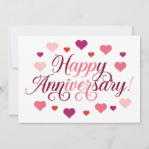 Celebrando el amor: Tarjeta de Aniversario Feliz