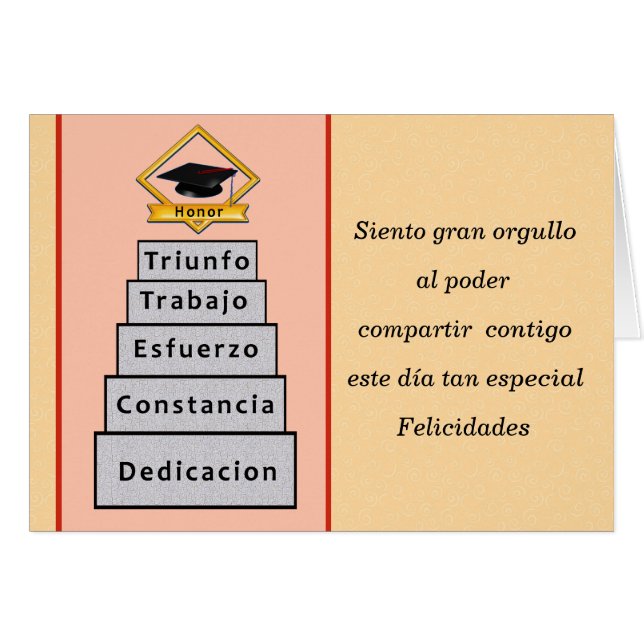 Celebrando el triunfo de tu graduacion (Anverso (Horizontal))