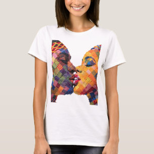 Celebrando la Camiseta del Arte del Acolchado