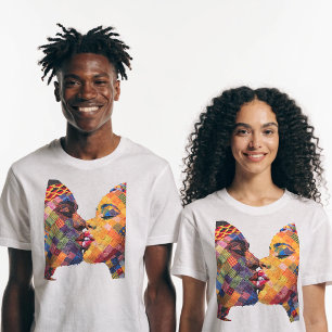 Celebrando la Camiseta del Arte del Acolchado