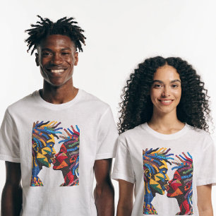 Celebrando la Camiseta del Arte del Acolchado