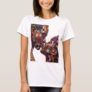 Celebrando la Camiseta del Arte del Acolchado