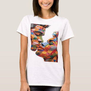 Celebrando la Camiseta del Arte del Acolchado