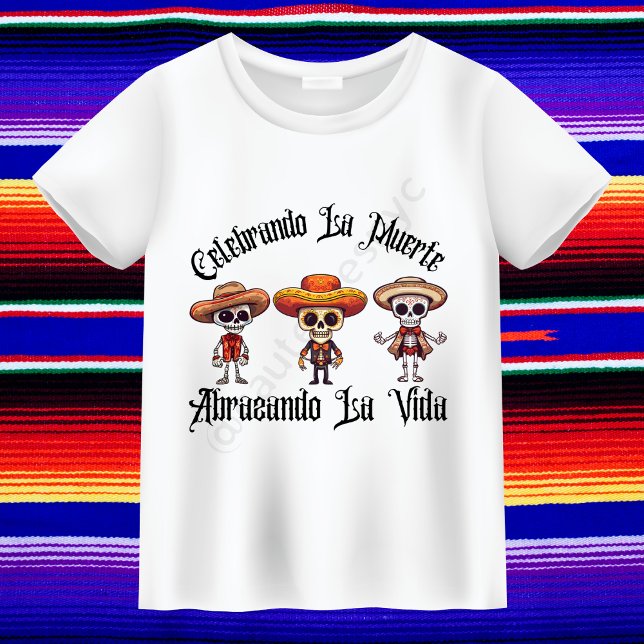 Celebrando la muerte, Abrazando la vida camiseta (Subido por el creador)