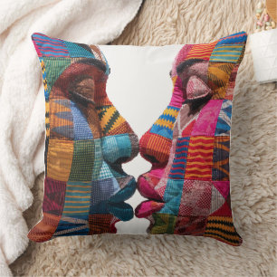 Celebrando la técnica de hacer colchas Almohada de