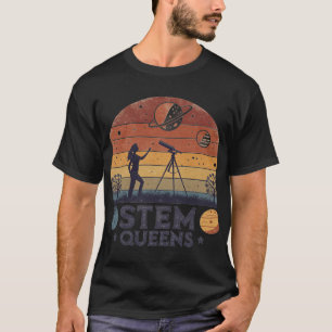 "Celebrar a mujeres y Chicas en camiseta de Cienci