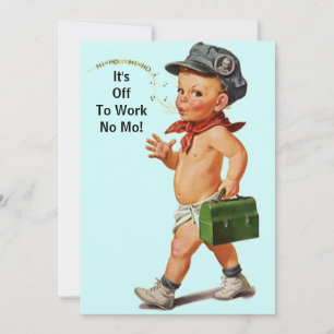 Celebrar con invitación a fiesta de retiro retro d