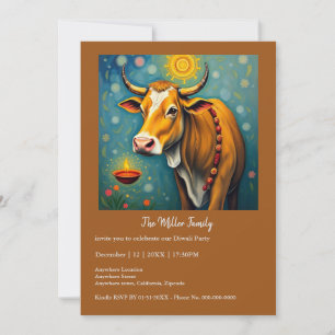 Celebrar Diwali Sacred Cow Diyas