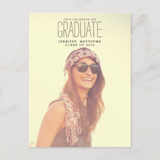 Celebrar el Grad | Invitación a la fiesta de gradu