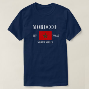 Celebrar el Orgullo Marroquí con una camiseta con 