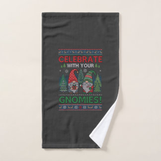 Celebrar Gnomies Navidad Gnomos Árboles Reno