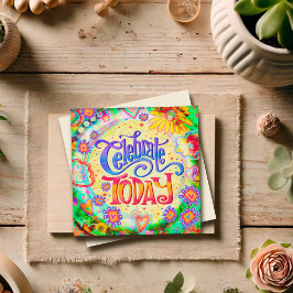 Celebrar Hoy Día Divertido Cumpleaños Animada Ines