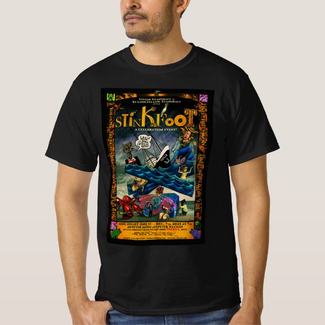 Celebrar la 40ª camiseta de Stinkfoot 2025 (Anverso)
