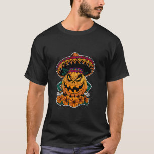 Celebrar la camiseta de Halloween hispánica