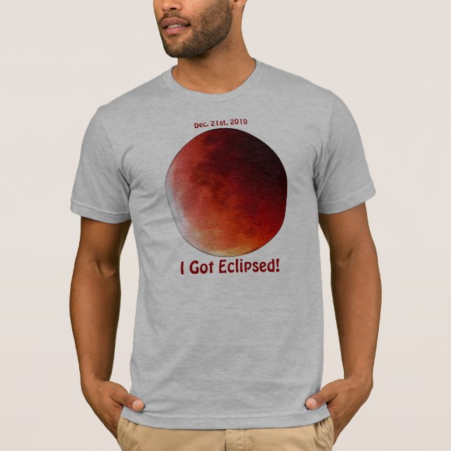 Celebrar la camiseta de los eclipses lunares del 2 (Anverso)