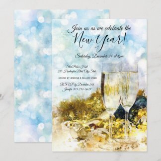 Celebrar la invitación a la fiesta de Año Nuevo