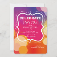 Celebrar la invitación a Marquee