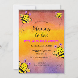 Celebrar la invitación de la mamá a ser Baby Showe