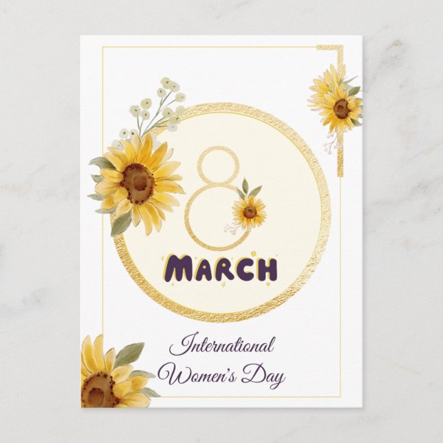 Celebrar la postal 2025 del Día Internacional de l (Anverso)