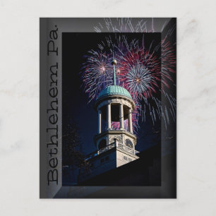 Celebrar la postal de Bethlehem 21