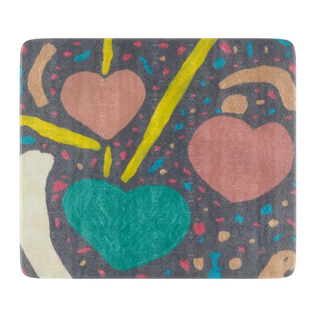 Celebrar la tabla de corte de amor (Anverso)