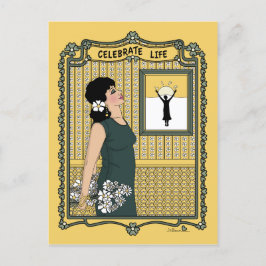 Celebrar la tarjeta postal Life_C_