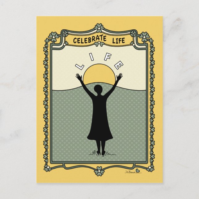Celebrar la vida C_ postal (Anverso)